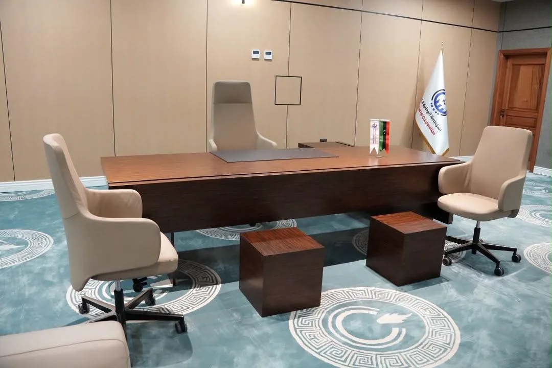 صيانة وتأثيث مبنى المؤسسة الوطنية للنفط
